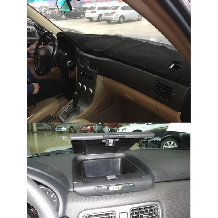 For Subaru Forester SG SG9 2003-2007 Dashmat Dashboard Cover Protective Pad Dash Mat Anti-Dirt Ornaments