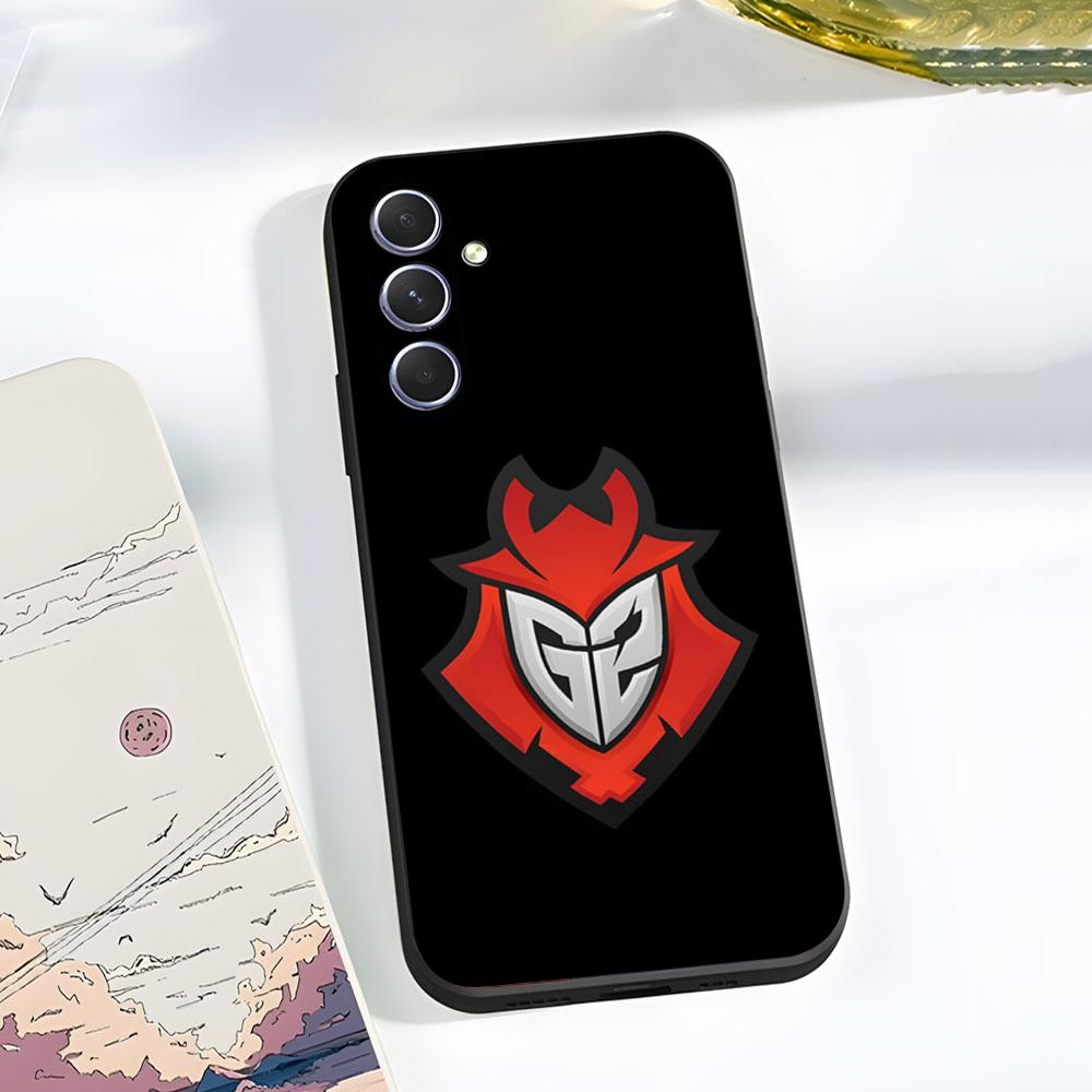 

G2 E-Esports T-Teams Phone Case For Samsung A56 A36 A26 A16 A15 A25 A35 A55 A14 A34 A24 A54 Black Soft Shell Samsung A52