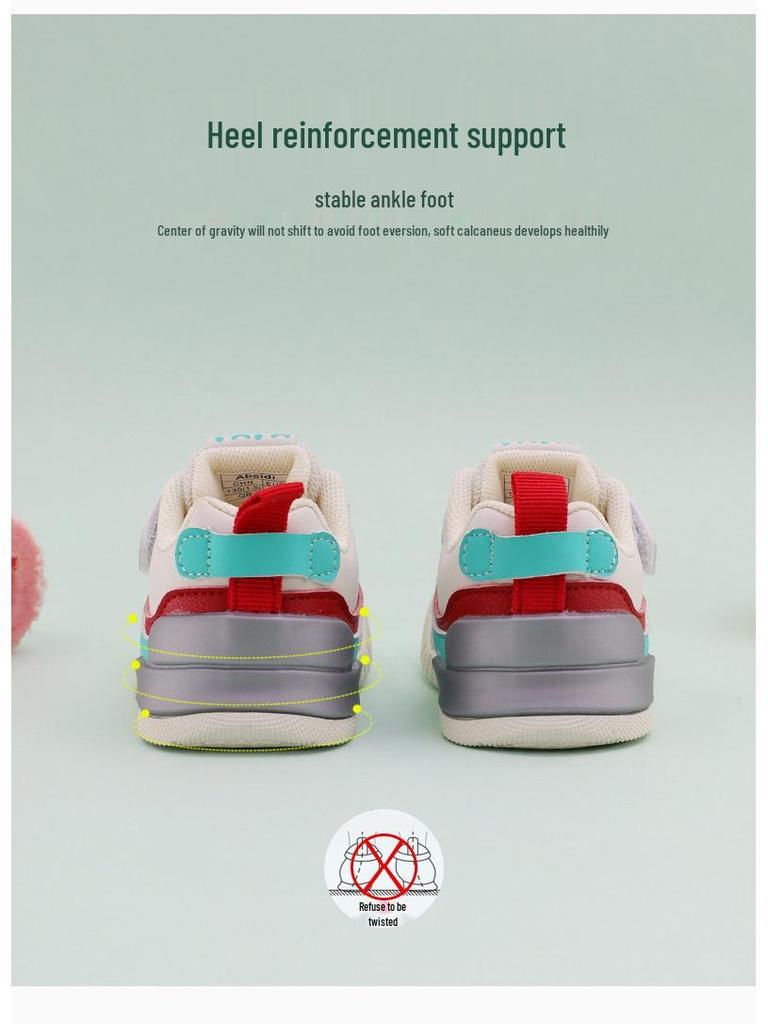 Abeidi Kids' Non-slip Soft Sole Breathable Walking Shoes for Toddlers