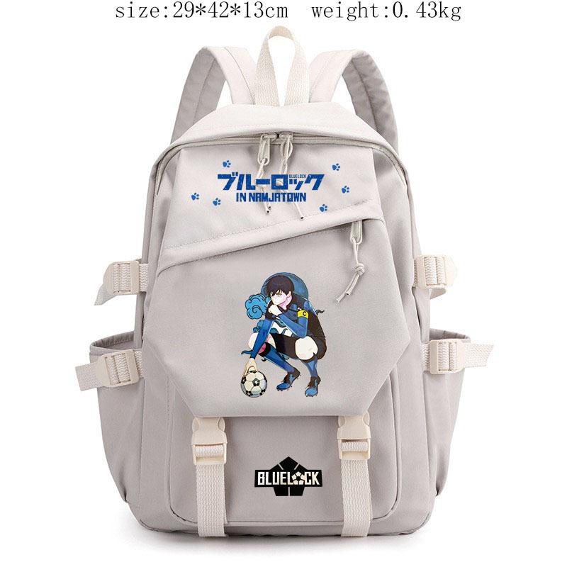 Anime peripheral blue prison ins schoolbag Japanese retro backpack junior high school high school backpack