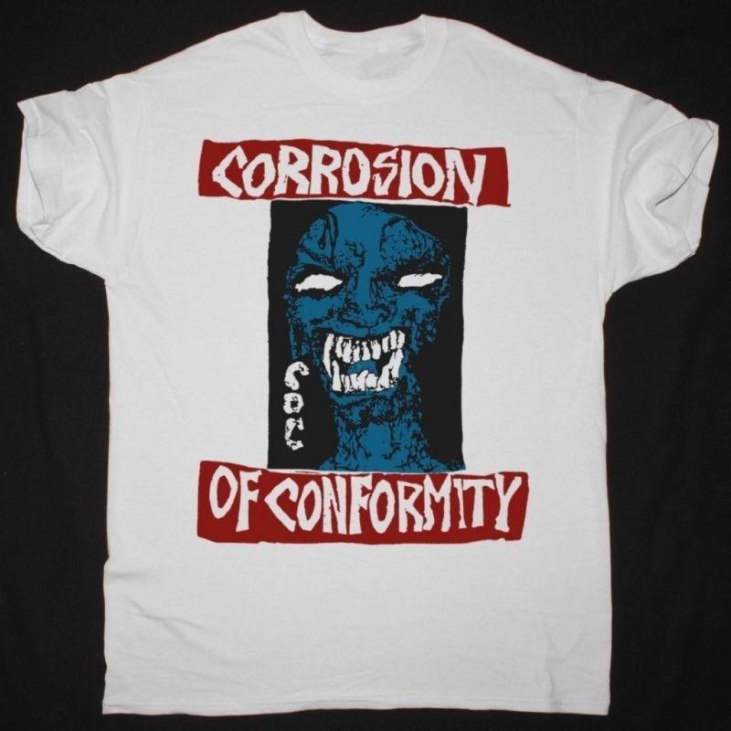 

Hot Corrosion Of Conformity Band Eye For An Eye White S5XL Shirt HL075 Unisex T-Shirt L