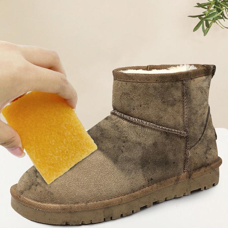Schuhputztücher Wildleder Schafleder Mattes Leder Reinigung Gummi Radierer Zuhause Lederbekleidung Professionelle Dekontamination