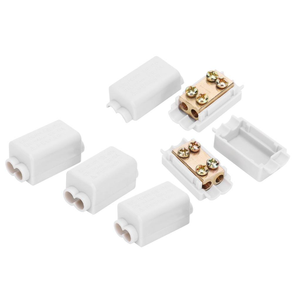 5Pcs Parallel Connection Parallel Spliter Copper Terminal Parallel Spliter Home Electrical Use