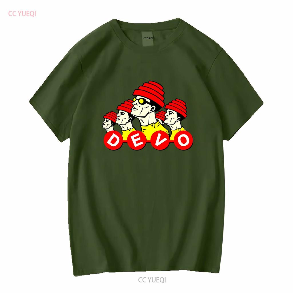 Devo Energy Dome Xl Black T Shirt Long Or Short Sleeves Vintage Washed Graphic Top For Everyday Wear Streetwear