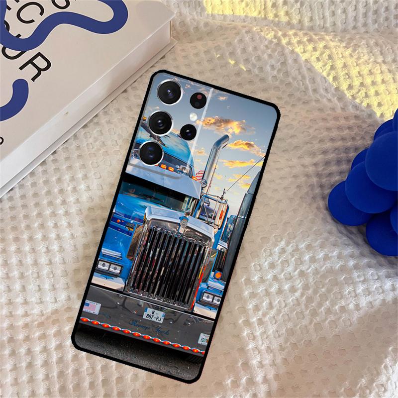 Heavy Truck Car Phone Case For Samsung Galaxy S24 S25 Ultra S9 S10 S20 S22 S21 Plus S23 FE Portector Cover
