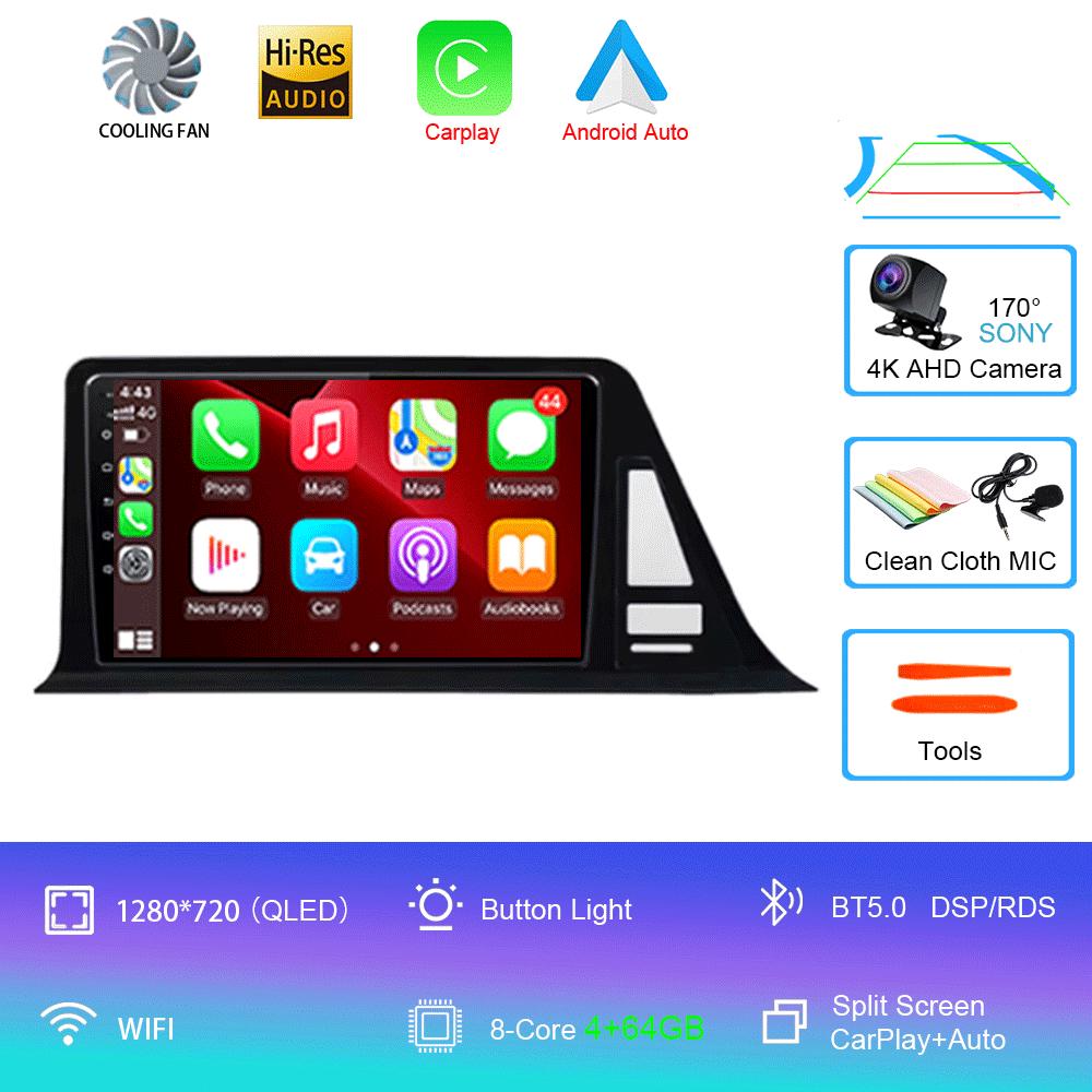 For Toyota CHR C-HR 2016 2017 2018 2019 Car Radio Android 14 Carplay Auto Multimedia Player Autoradio GPS Stereo 2din Head Unit