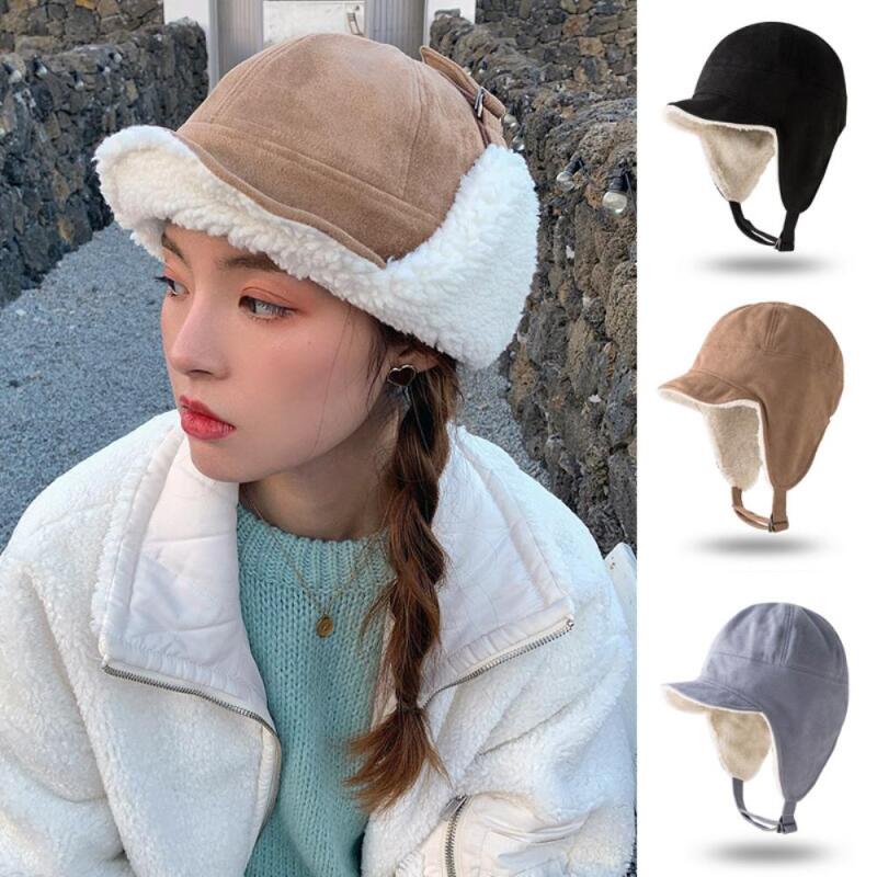 Women s Winter Fleece Lined Fur Hat C6434_Light Blue