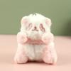 Stuffed Animals Small Panda Plush Doll Sitting Happy Panda Keyrings  Gift for Girls