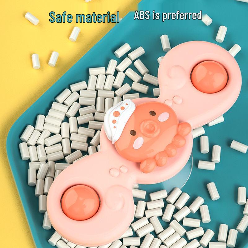 Rotating Baby Spinner Toy with Suction Cup - Educational for 0-3 Years