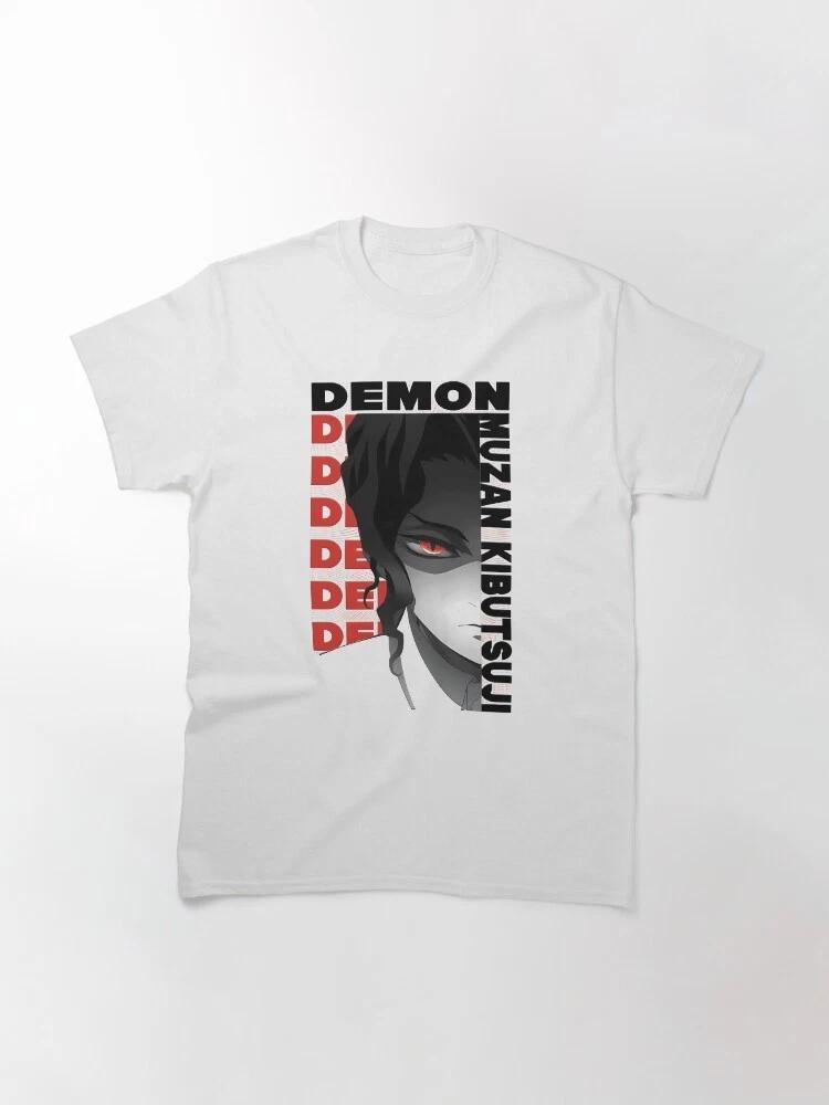 Anime Kutsuji Demon King 2 Hot Demon Slayer Basic T Shirt S