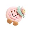 Creative Lotus Doll Plush Keychain - Simulation Lotus Seedpod Ornament for Bags and Cars