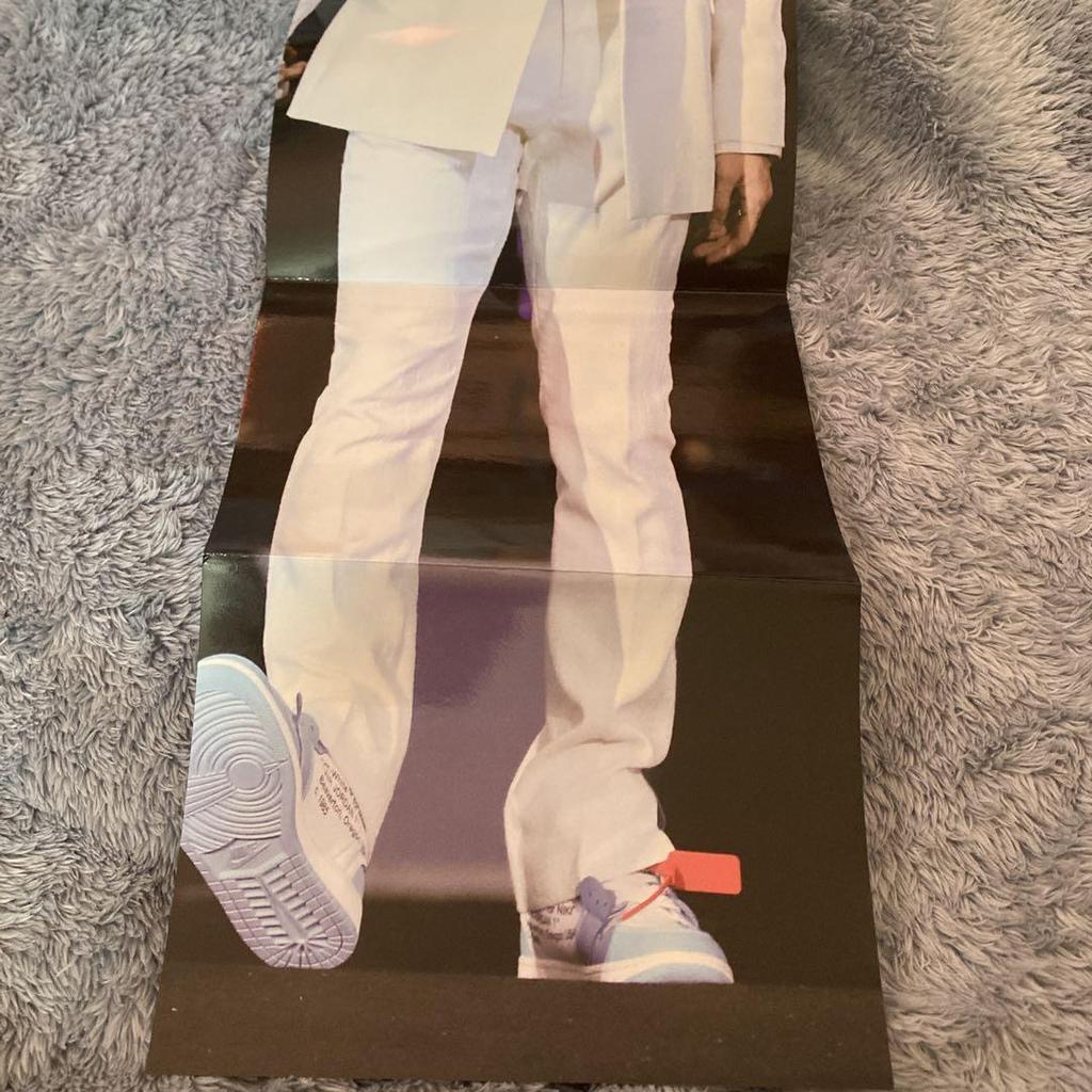 [USED] BTS Hobi J-HOPE Trading Card Mini Poster, PMD Special Mini Photo Card