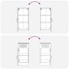 Kitchen Unit KALMAR 8 Pcs Concrete Grey Engineered Wood