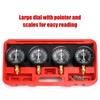 4 Cylinder Vacuum Carburetor Synchronization Balancer Gauge Universal Carb Synchronizer Balancing Gauges Vacuum