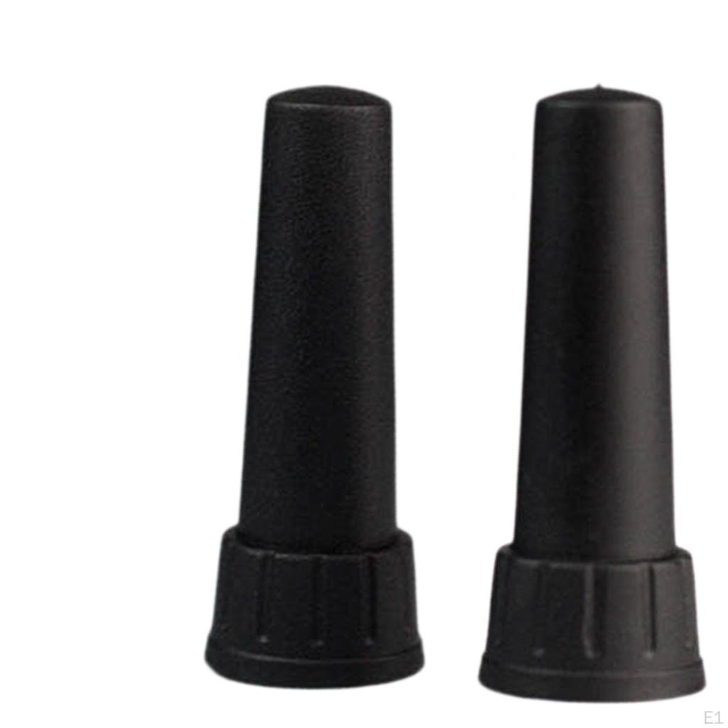 2x Umbrella Tip Cap Non Slip Professional Rubber End Cover Repair Parts Accessories