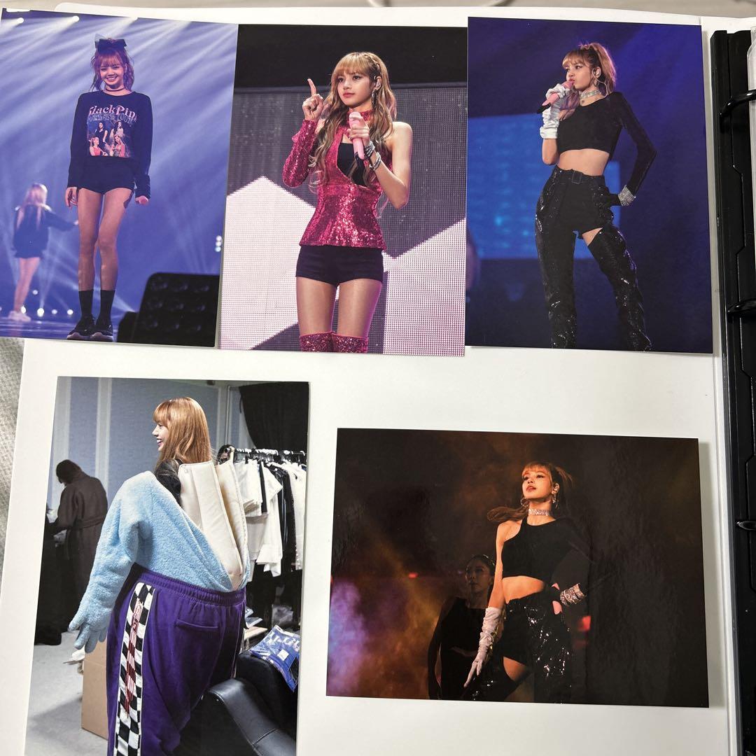 

[USED] BLACKPINK in your seoul postcard Lisa 5 pieces