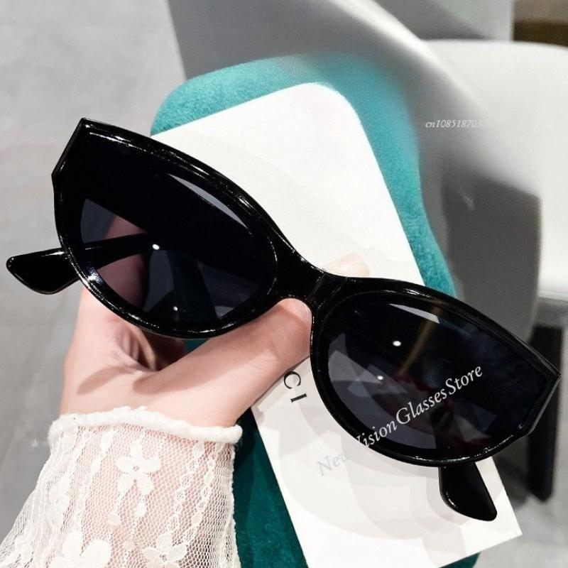 New Trendy European American Cat Eye Sunglasses Fashionable Hip-hop Sunglassess Outdoor Skiing Casual Sunglasses Gafas De Sol