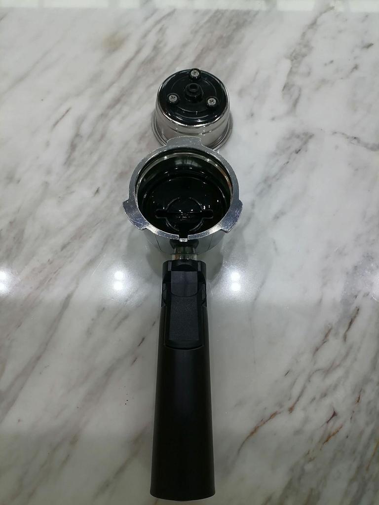 Juego de Portafiltro de Tres Orejas de 51 mm con Taza Dosificadora y Cesta de Filtro para Máquinas de Café HOMIXVITEK.