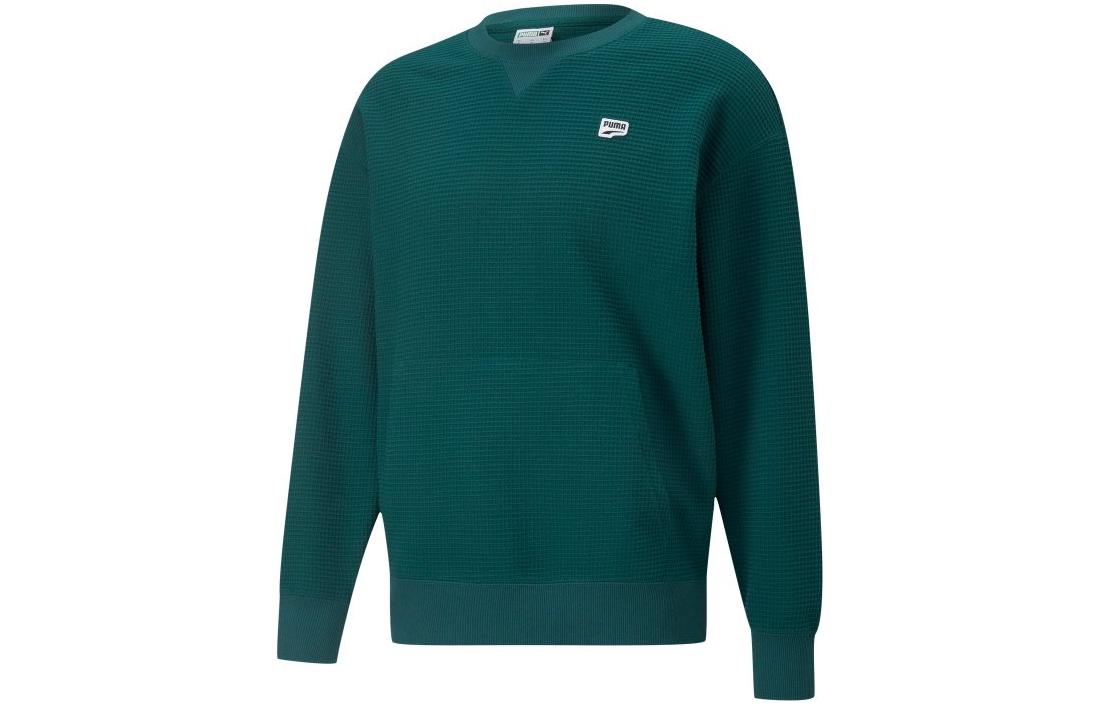 PUMA Downtown Sweatshirt Men s Green 537730-24 M