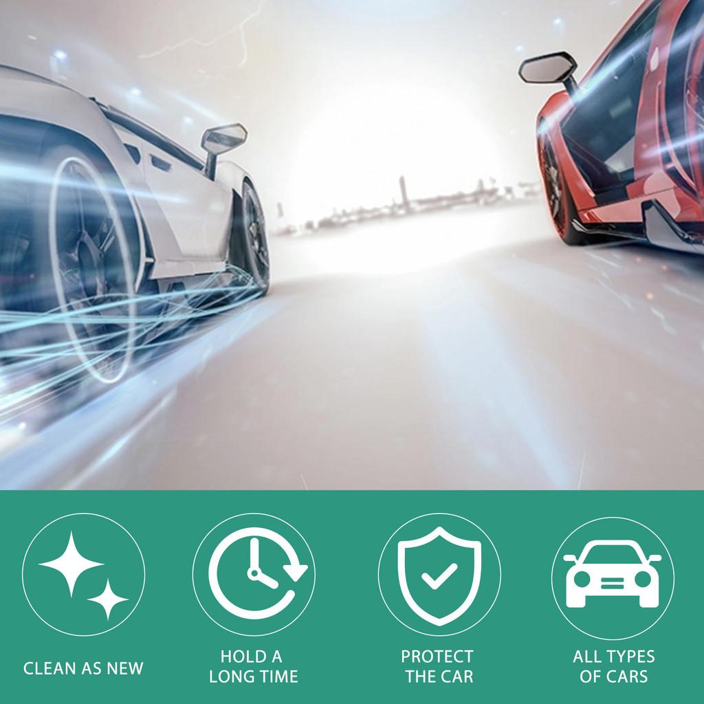 Homonth Car Cleaning And Shine Spray With Scratch Removal And Stain Restoration 100ml Cloth And Sponge Included For Ultimate Auto Care