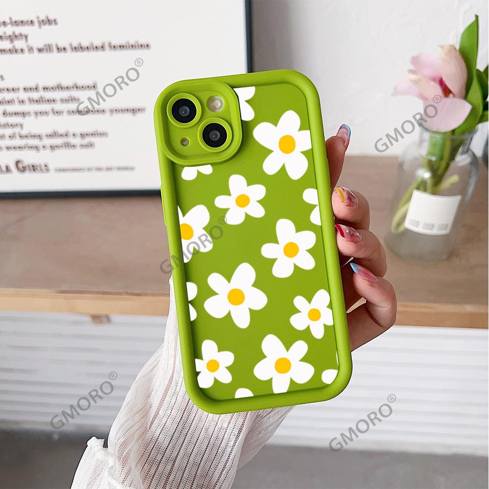 South East Asia Full Screen Black Flower Mobile Phone Case iPhone17 Girls High Value Apple 16pm Silicone Case