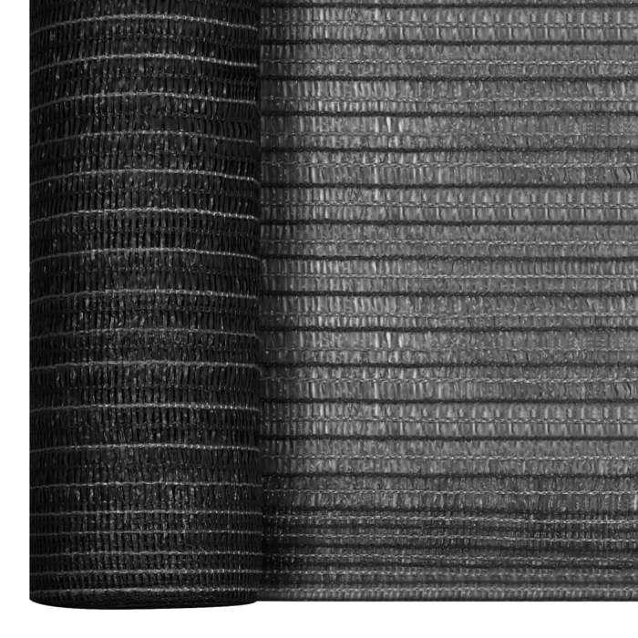 VidaXL Filet brise-vue Anthracite 1x10 m PEHD 150 g/m² 149281