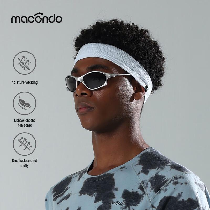 Macondo Unisex Running Sweatband One Size