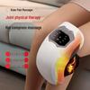 Wireless Heated Knee Massager with Red Light Therapy and Kneading Function
