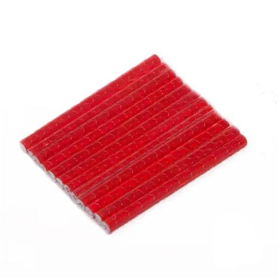 

12 шт. Клипсы для крепления спиц на ободе колеса велосипеда, светоотражающая трубка, предупреждающая световая полоса красный