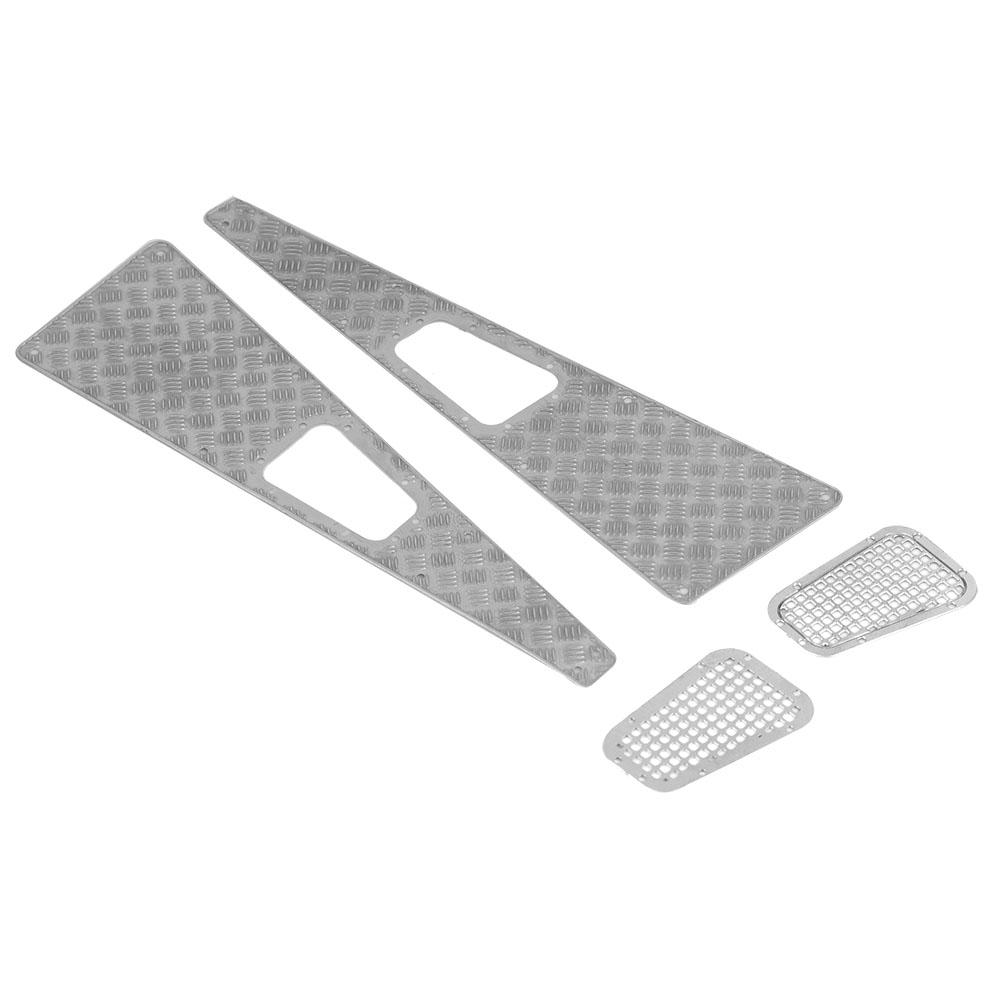 Metal Anti skid Plate Intake Grille RC Upgrade Part for Traxxas TRX4 1:10 RC Car Crawler