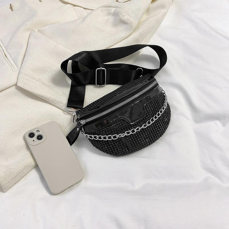 Internet celebrity waist bag new 2025 new trendy women's one-shoulder crossbody casual small waist bag Korean fashion sports bag