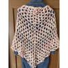 Used Cute variegated nep triangular shawl 