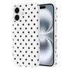 For iPhone 16 Plus Case Dot Design IMD TPU Phone Back Cover