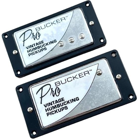 

1 Set KHLESBY ProBucker Classic Alnico II Vintage Humbucking Pickups 5 Core Wire Chrome For Electric Guitar 5 Core Wire
