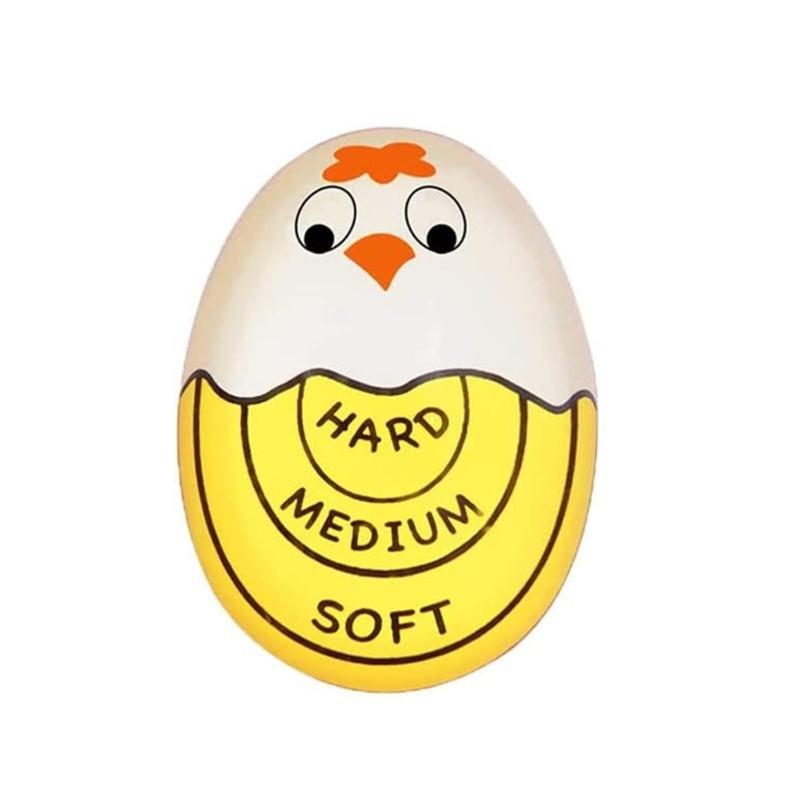 Cartoon Egg Timer Soft & Hard Boil Eggs Thermometer Tells When Eggs are Readys