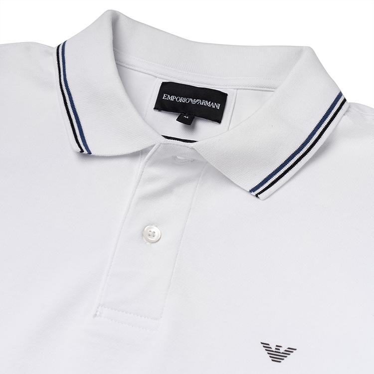 Emporio Armani Logo Print Polo Shirt 8N1FB5-1JPTZ-0100