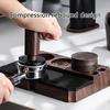 Coffee Tamper Station Multifuntional ABS Tamping Station Coffee Tamping Stand ABS Texture Present for Coffee Enthusiasts