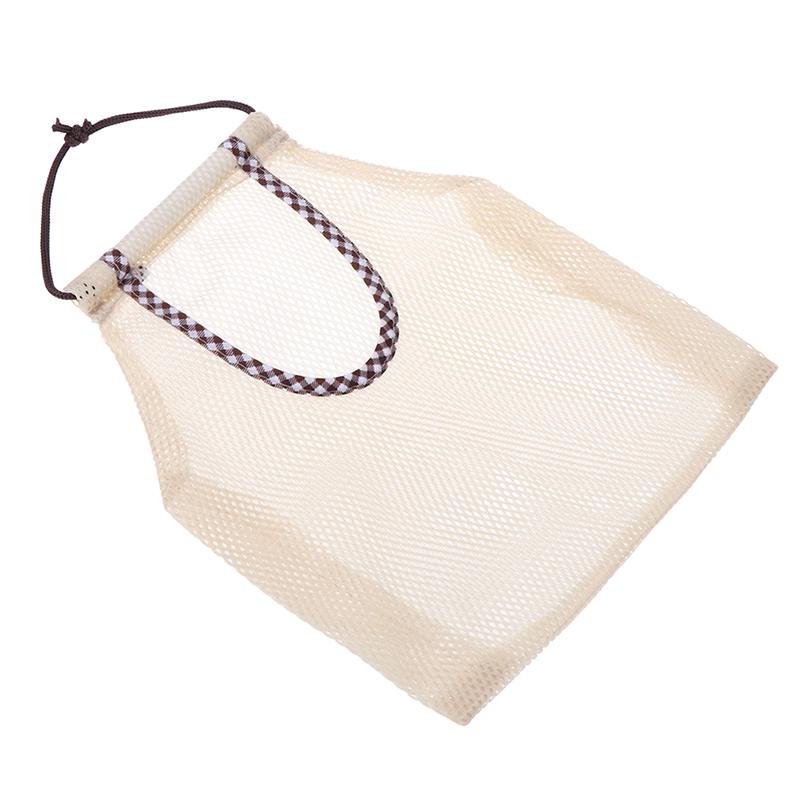 Fruit Vegetable Garlic Onion Hanging Storage Bag Reusable Mesh Bags Organizer бежевый 579₽