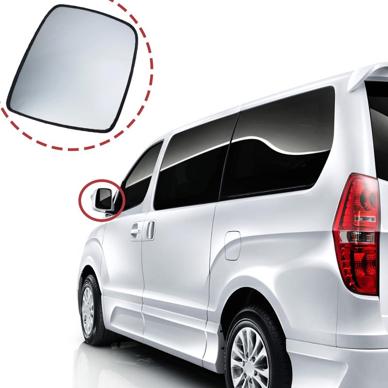 876114H300 Car Door Side Wing Rearview Heated Mirror Lens Glass for Hyundai Grand Starex iMax iLoad TQ H-1 Wagon H1 2008-2018