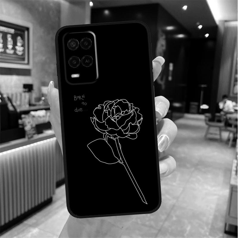 Aesthetics Flower Case For Oppo A5 Pro A15 A17 A57 A77 A60 A80 A40 A18 A38 A58 A78 A98 A96 A76 A16 A94 A74 A54