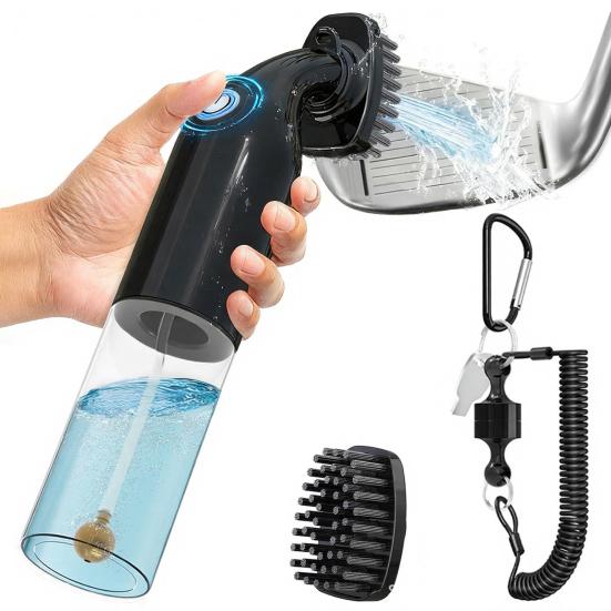 Elektrisk golfkøllebørste holder 150 ml vann Batteridrevet golfkølle rengjøringsbørste