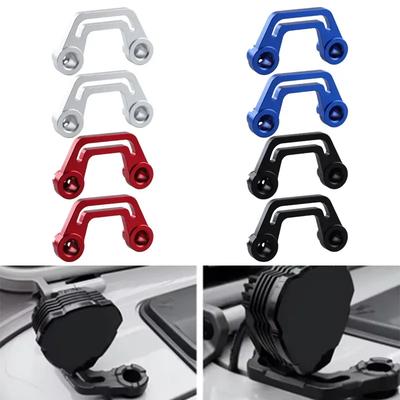 Aluminum 2PCS Light Mounting Brackets for 2018- Jeep Wrangler JL/JLU    Gladiator JT A-Pillar Windshield