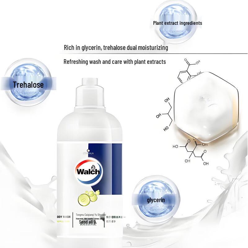 Walch Bergamot Essential Oil Body Wash