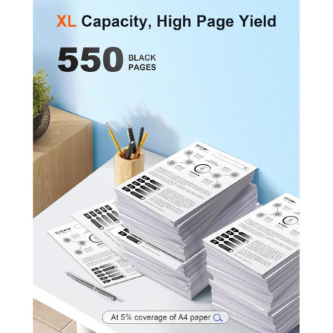 

E-Z Ink Pro LC203XL Compatible Ink Cartridge Replacement for Brother LC203 XL LC201 to Use with MFC-4320DW MFC-J4420DW MFC-J4620DW MFC-J460DW