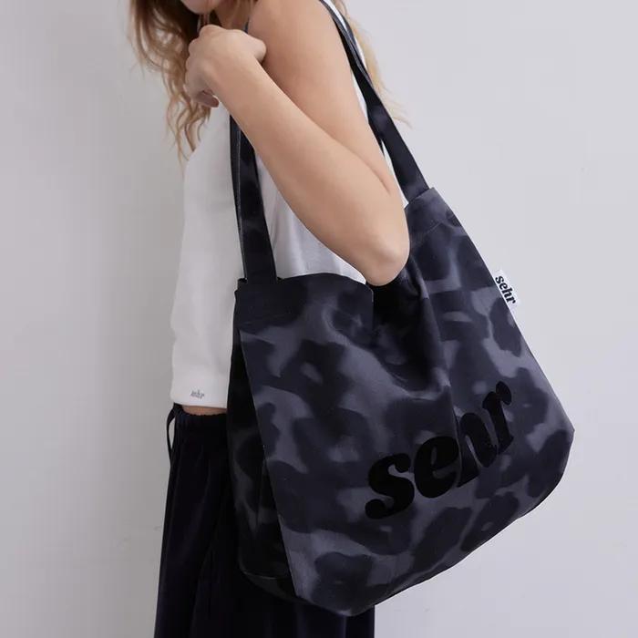 Light Twill Big Bag (Blur Black)