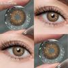 Eyeshare 1 Pair Blue Contact Lenses For Natural Brown Eyes Gray Contact Lenses Pupil Cosmetic Colored Lenses