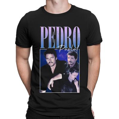 Dashing Pedro Pascal Movie Tv Actor Retro Vintage Mens T Shirts Tee Top #VE6