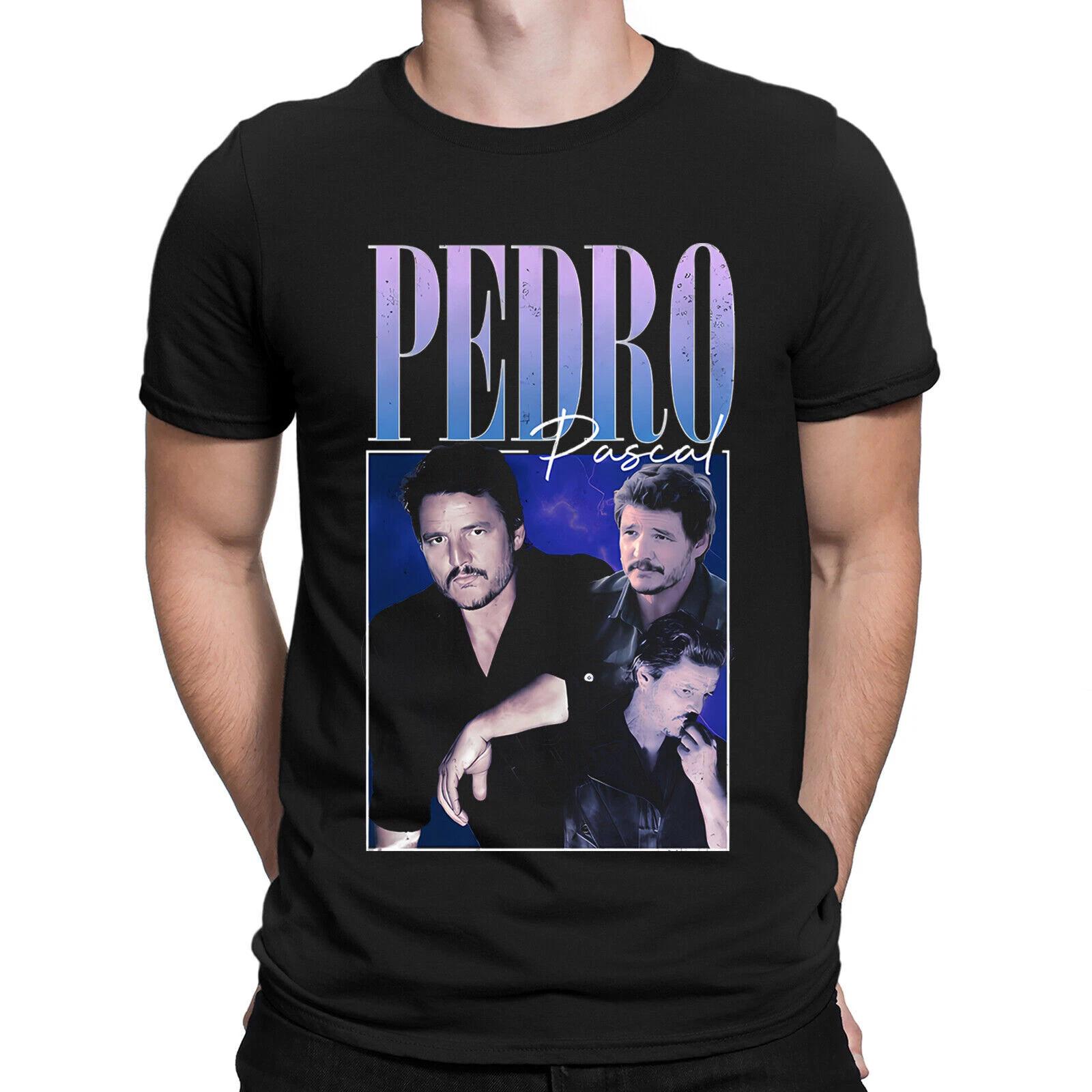

Dashing Pedro Pascal Movie Tv Actor Retro Vintage Mens T shirts Tee Top #VE6 S