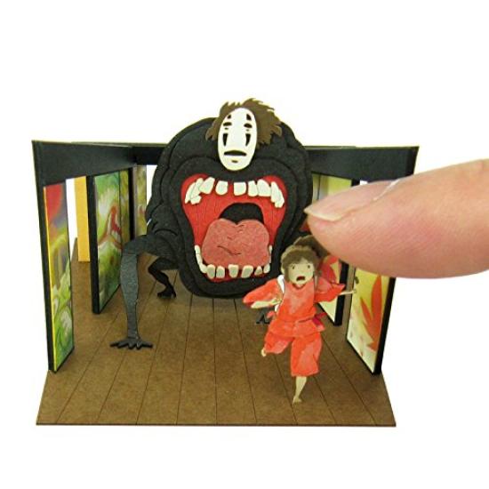 Sankei Studio Ghibli Mini Spirited Away Chihiro On the Run Paper Craft Non-scale MP07-14