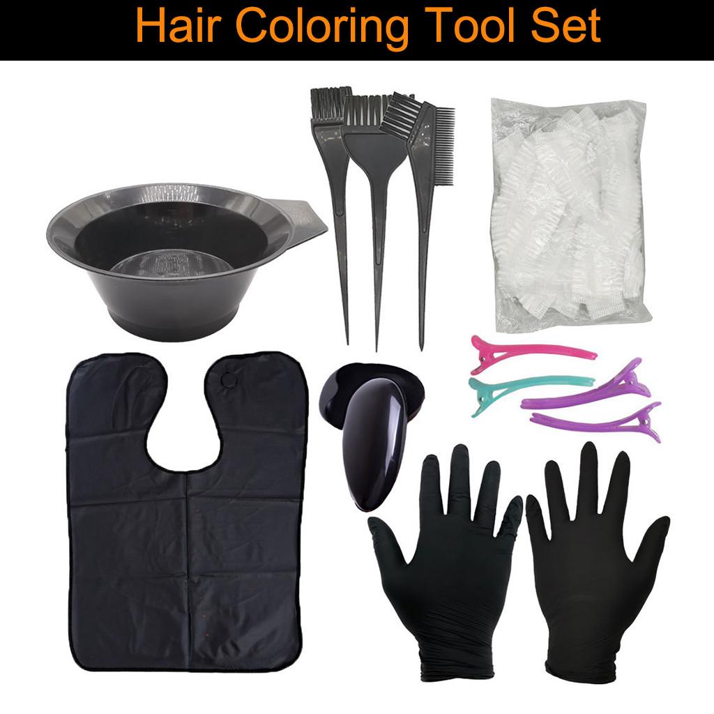Buy Vogue14Pcs Hair Dyeing Tool Set Disposable Shower Cap Latex Gloves